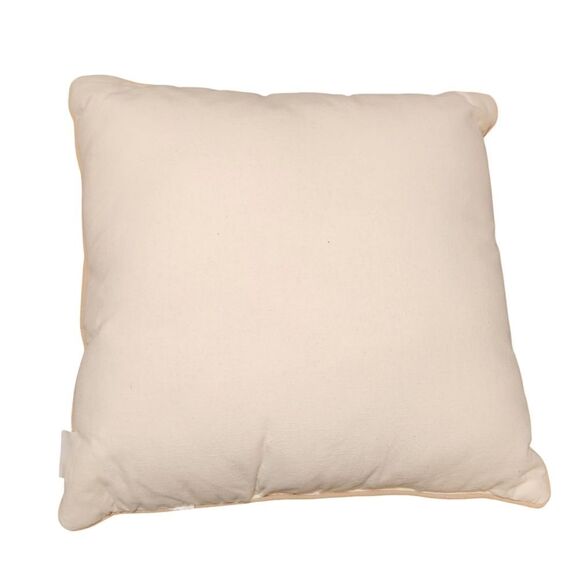 🇬🇪🔺️Ivory w/Tan 3D Lion Oversized 19x19 Square Throw Pillow - Picture 2 of 9